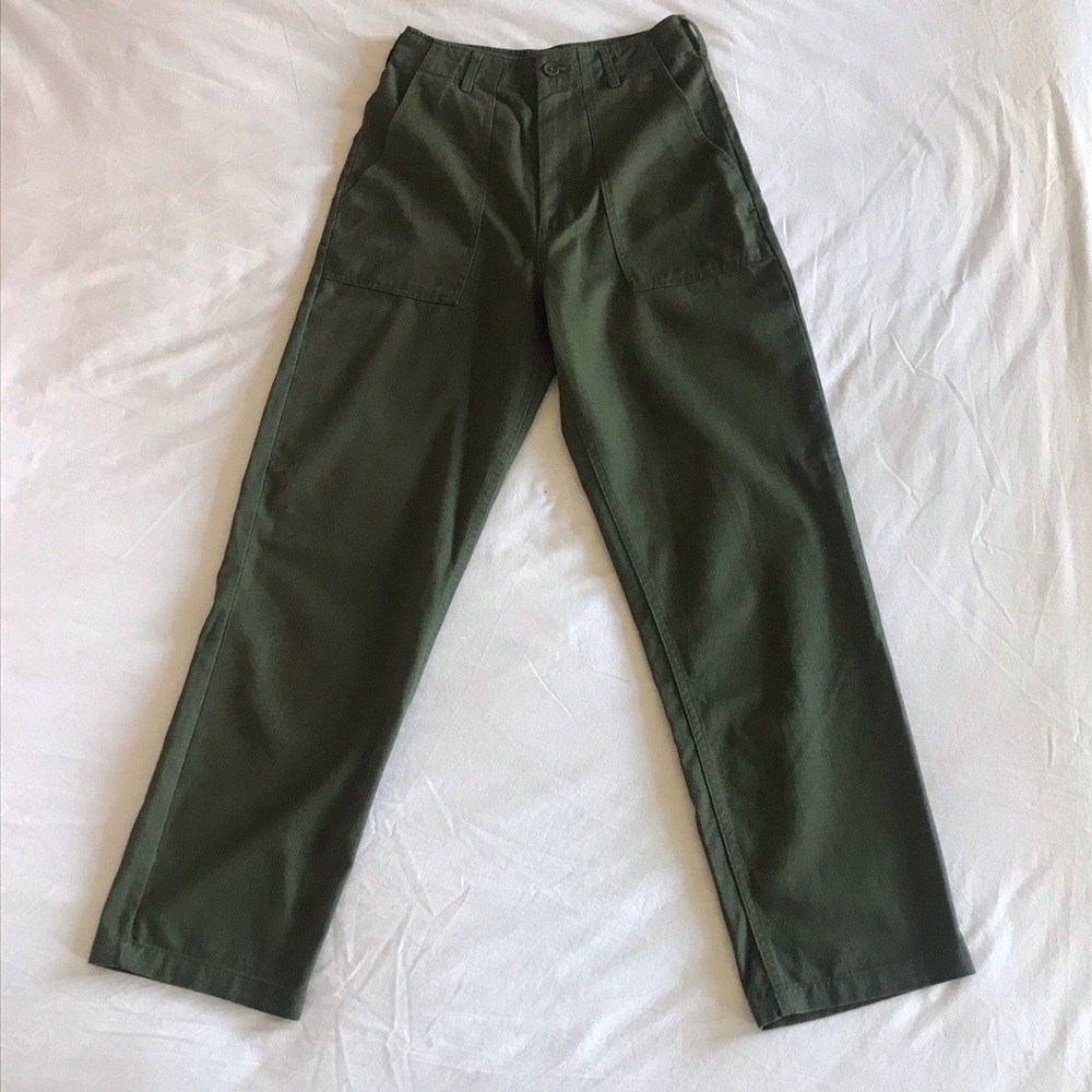 Green Cargo Pants
